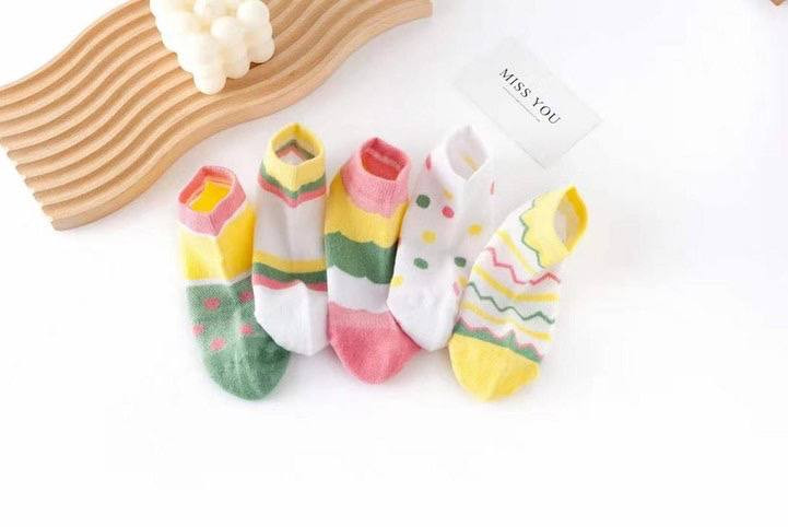 خرید آنلاین جوراب صورتی دخترانه