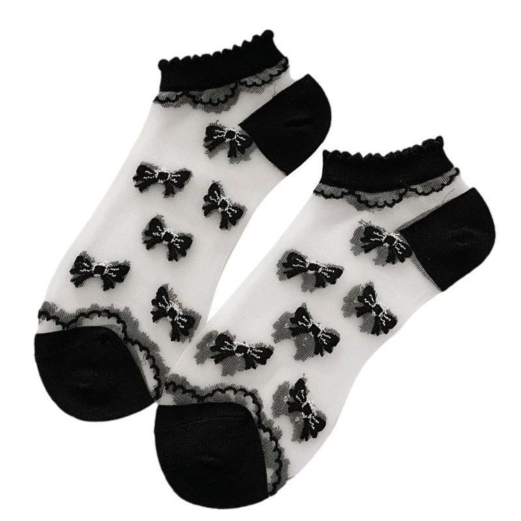 قیمت جوراب شیشه ای مشکی