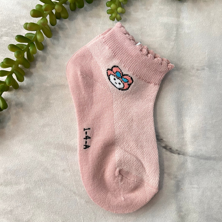 خرید جوراب صورتی بچه گانه